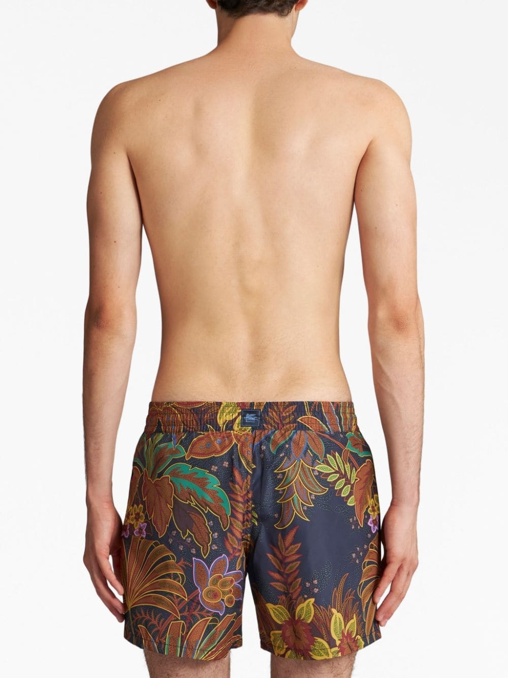botanical-print swim shorts - 3