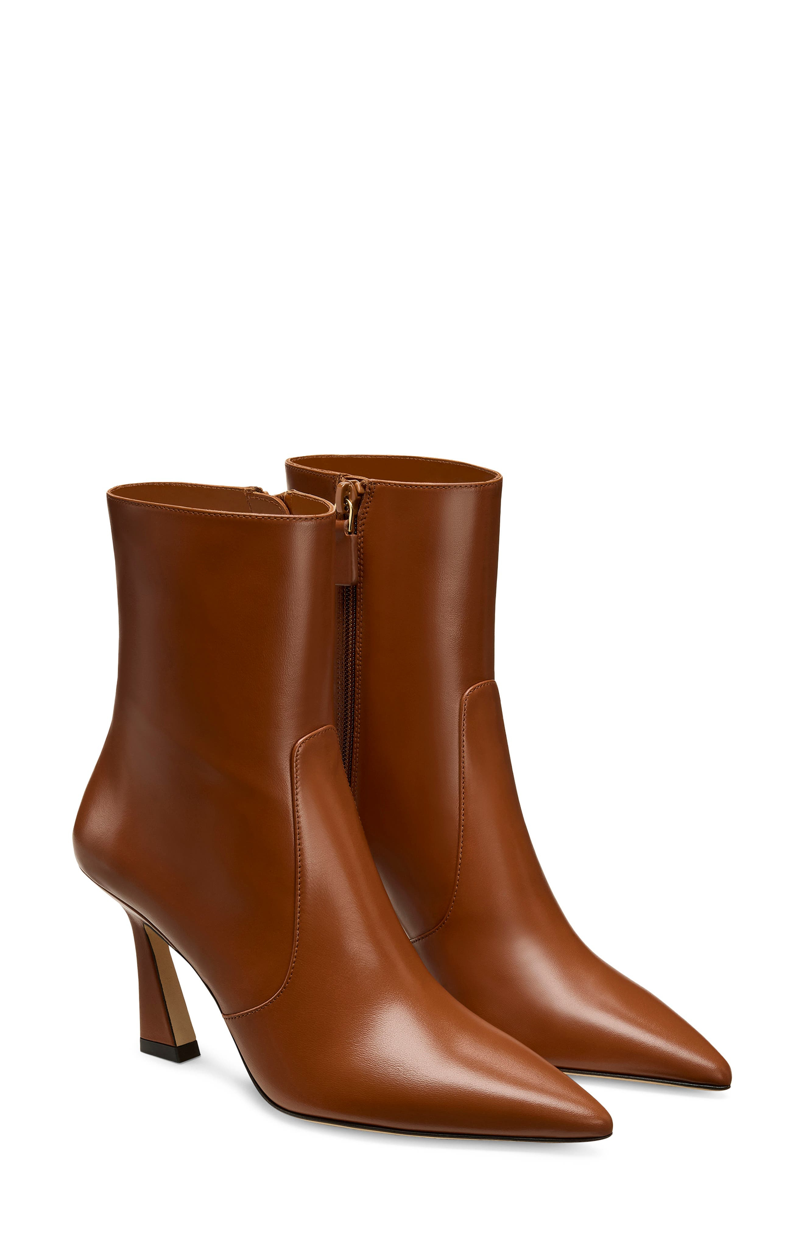 Stuart Weitzman Vinnie Bootie in Luxe Saddle at Nordstrom - 4