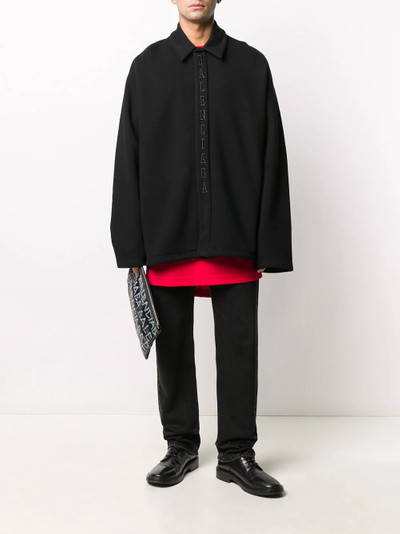 BALENCIAGA Cocoon shirt jacket outlook