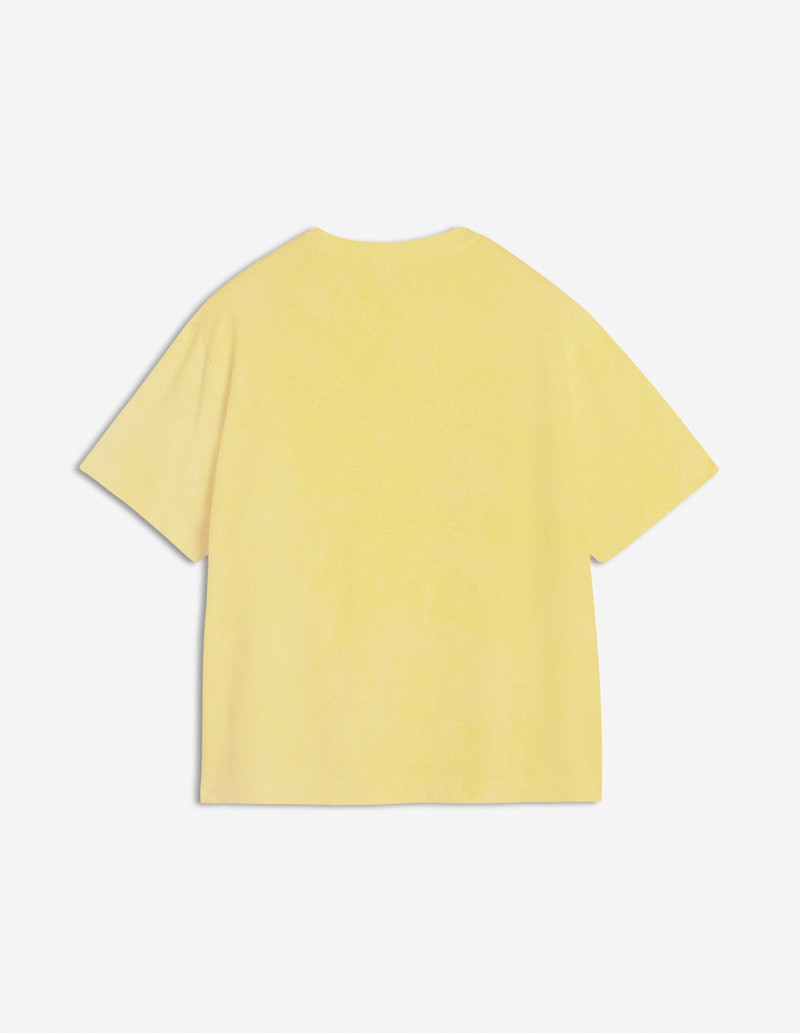 MAISON KITSUNE LEMONADE CHEST EMBROIDERY OVERSIZE TEE-SHIRT 5