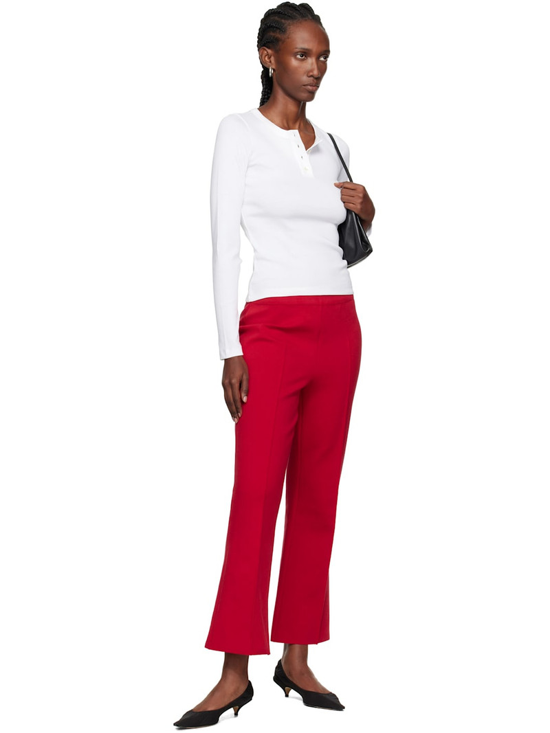 FLORE FLORE White Jess Longsleeve T-shirt outlook