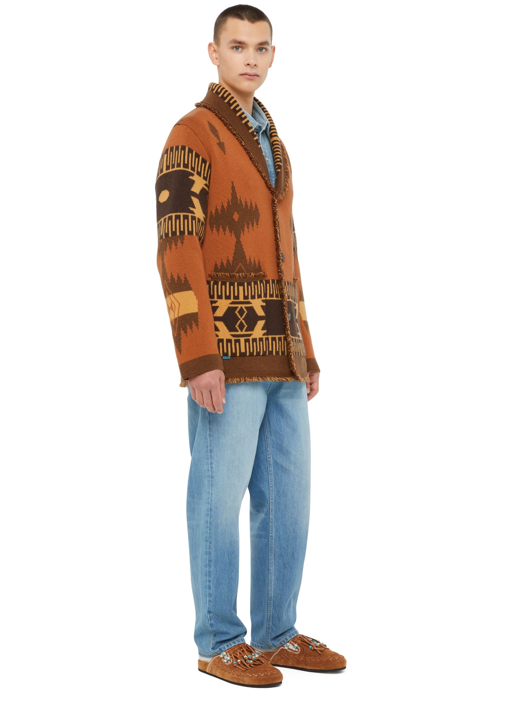 Icon Jacquard Cardigan - 5
