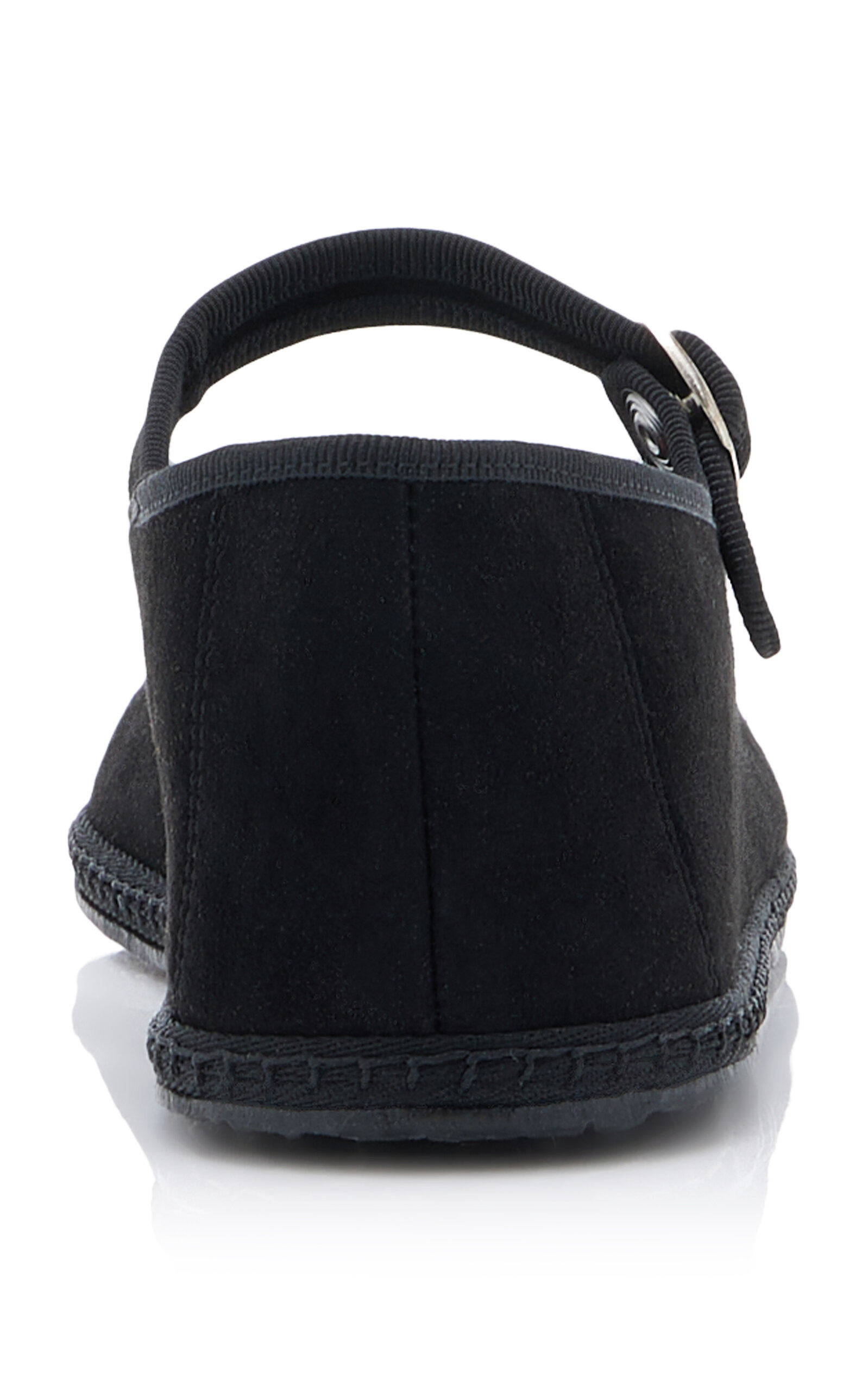 Suede Mary Jane Flats black - 5
