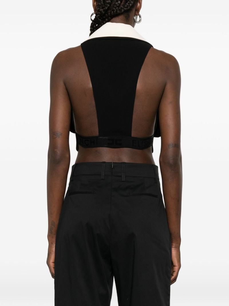 contrasting-collar waistcoat 4