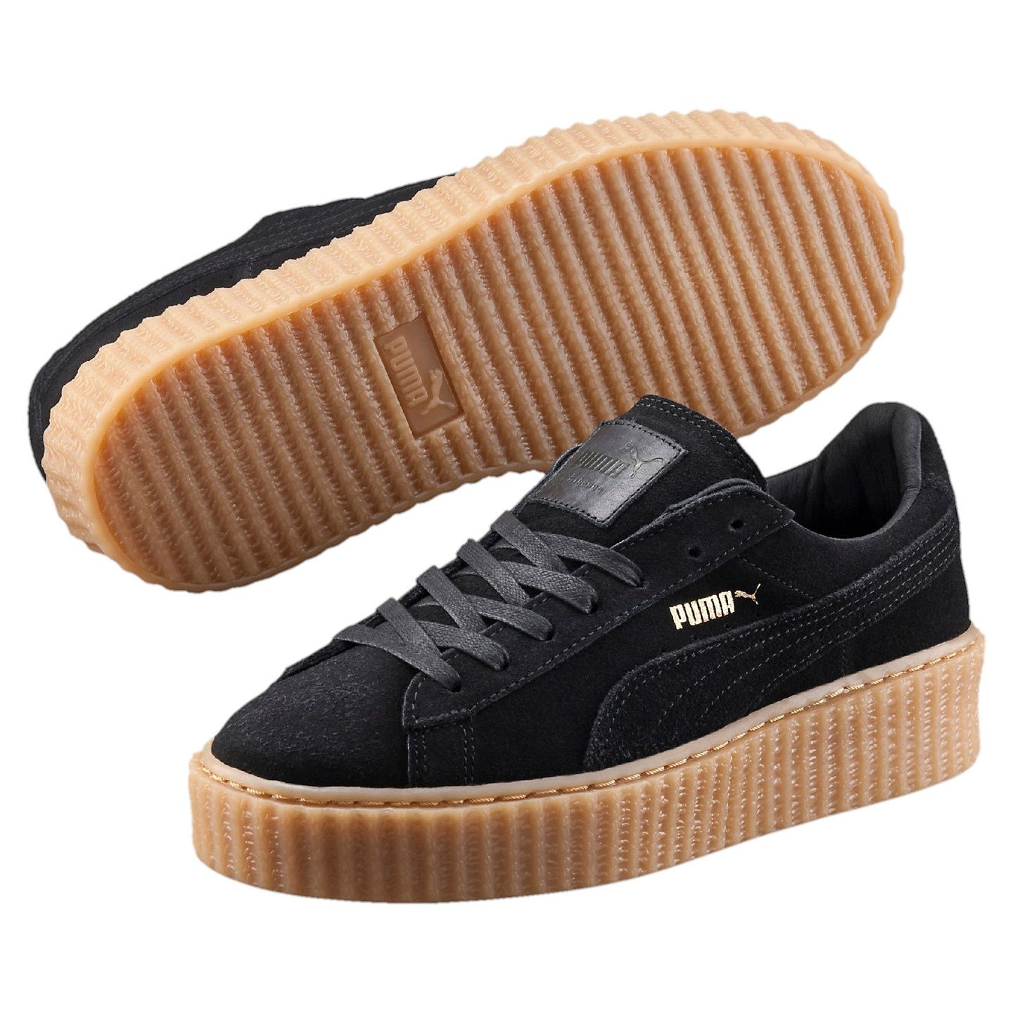 Fenty x Wmns Suede Creeper 'Black' - 4