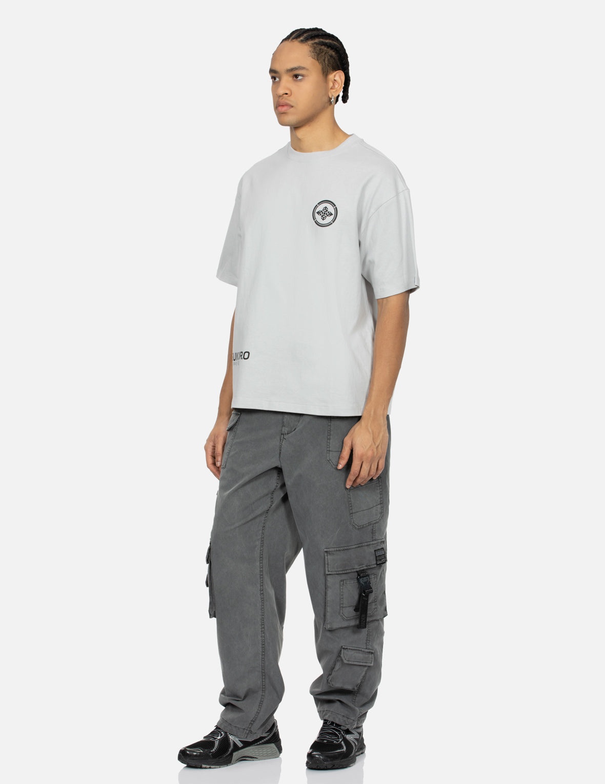 Multi-Print Loose Fit T-shirt - 4