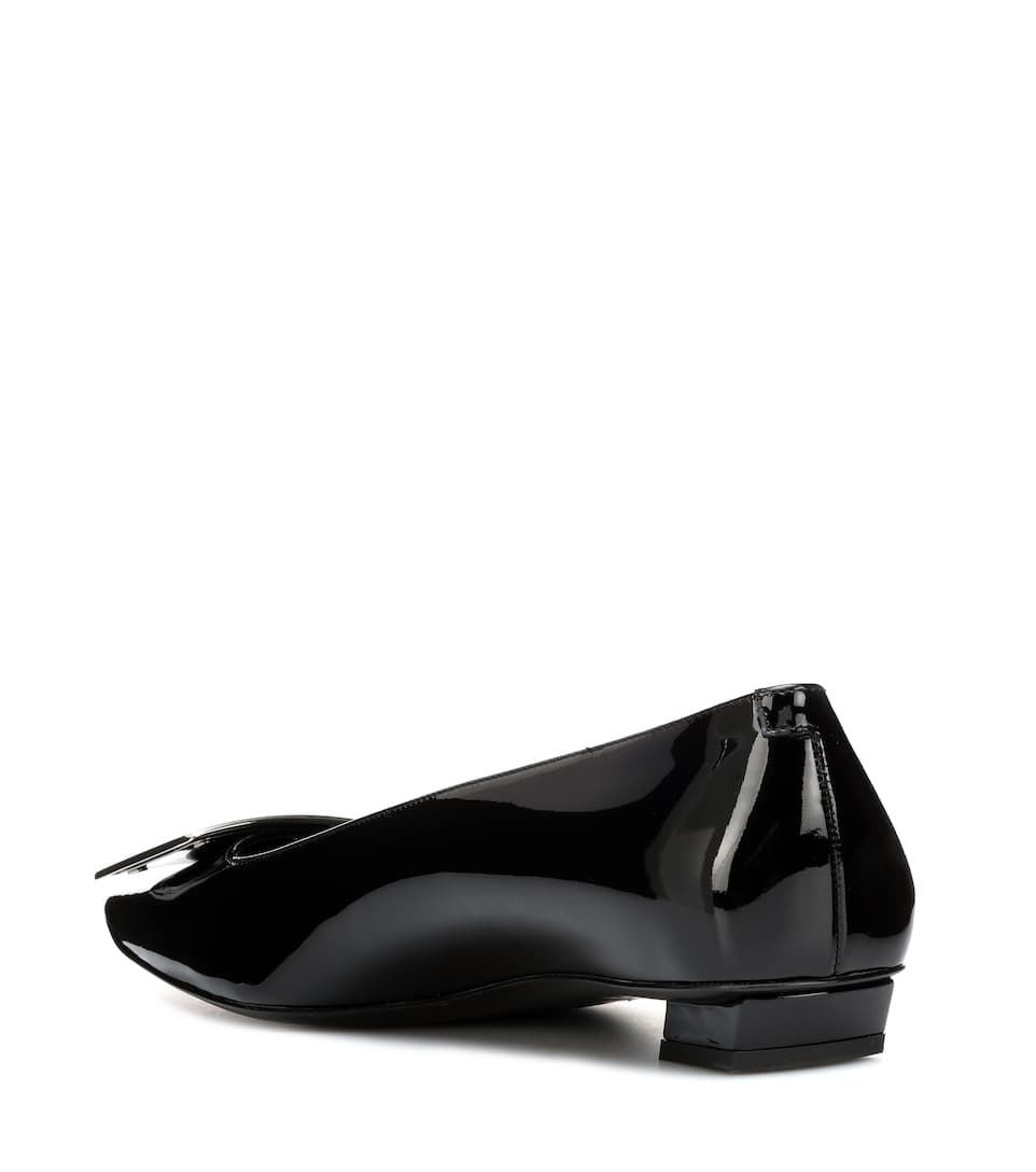 Belle Vivier patent leather ballet flats - 3
