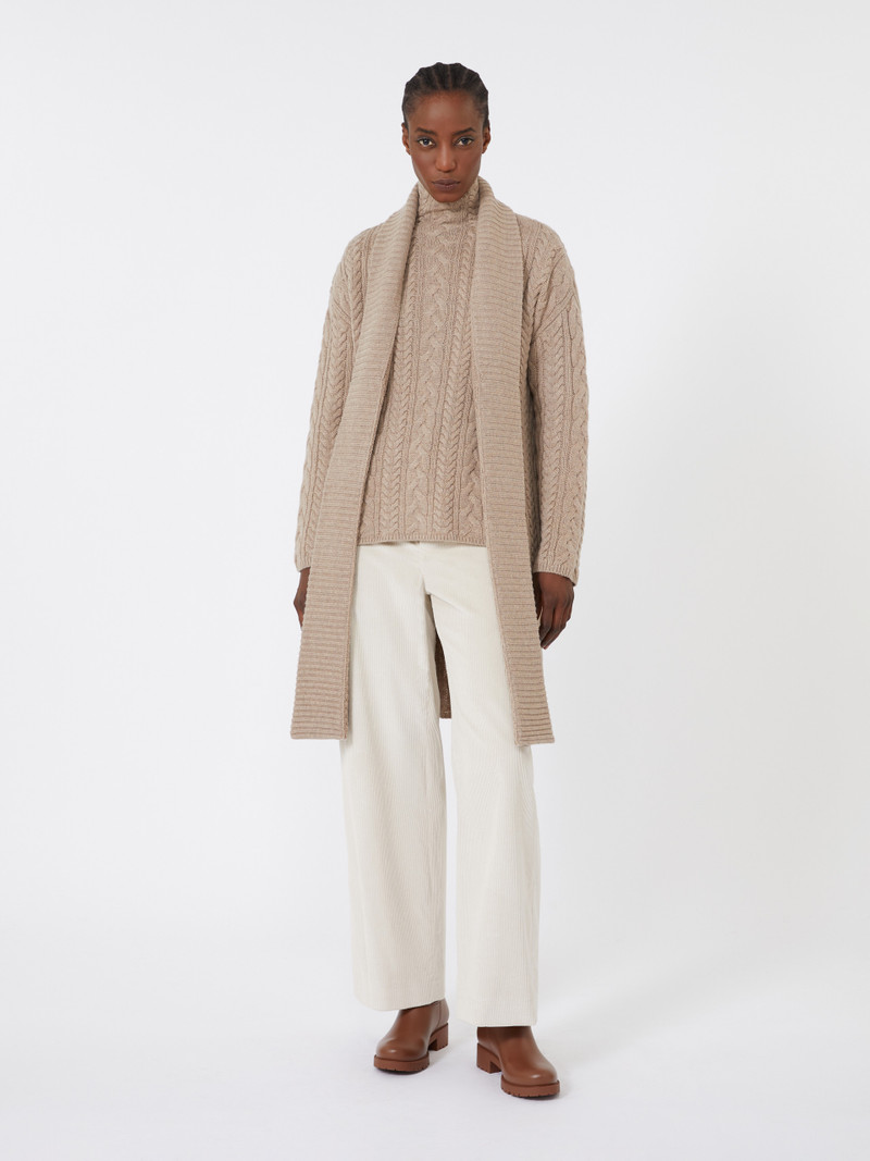 'S Max Mara GENOVA Wool and cashmere polo-neck sweater outlook