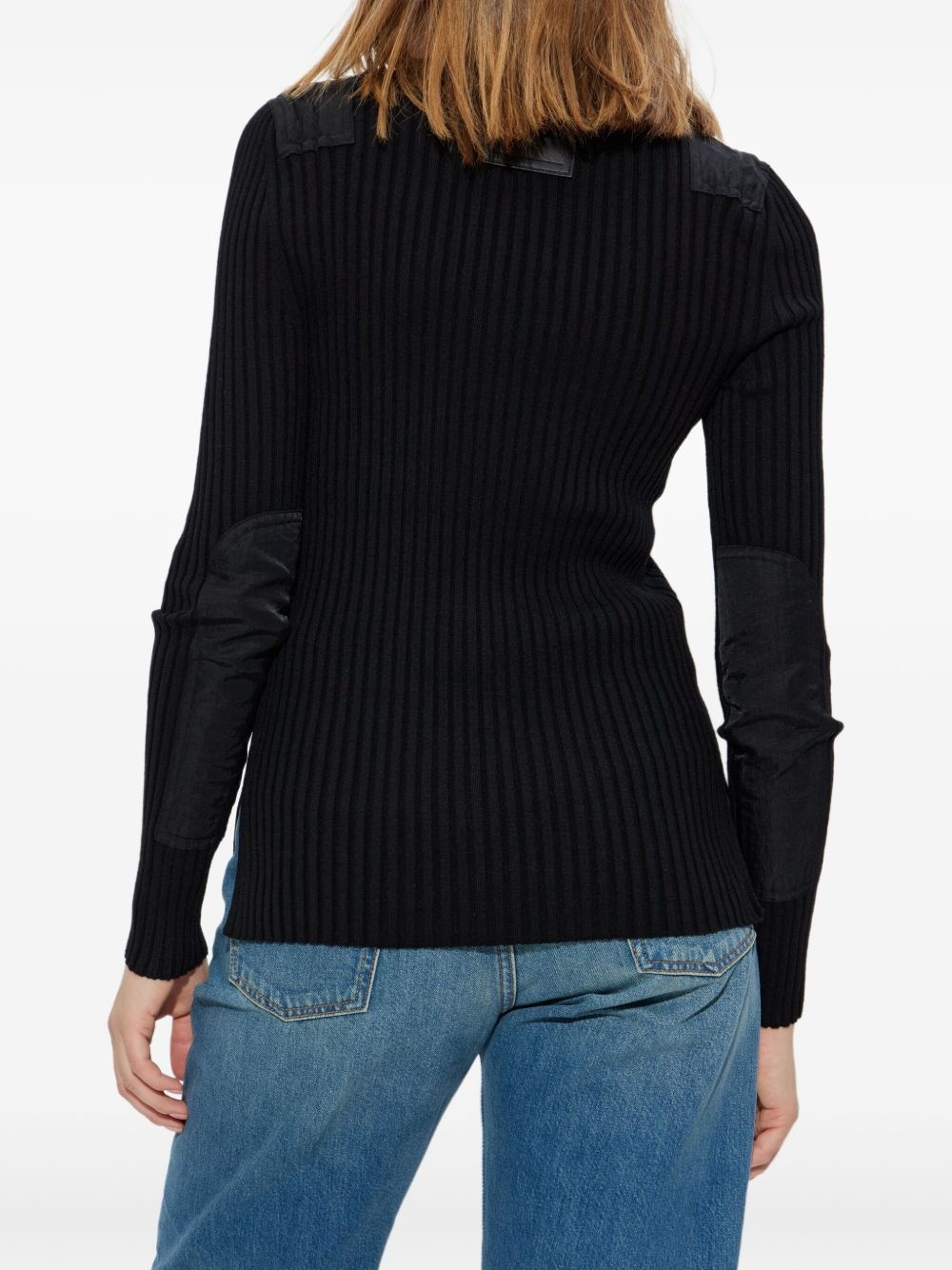 ribbed long-sleeve top - 4
