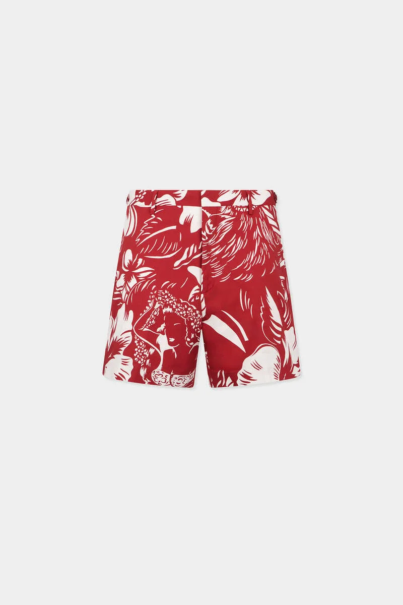 DANCING FLOWERS DAN SHORTS - 1