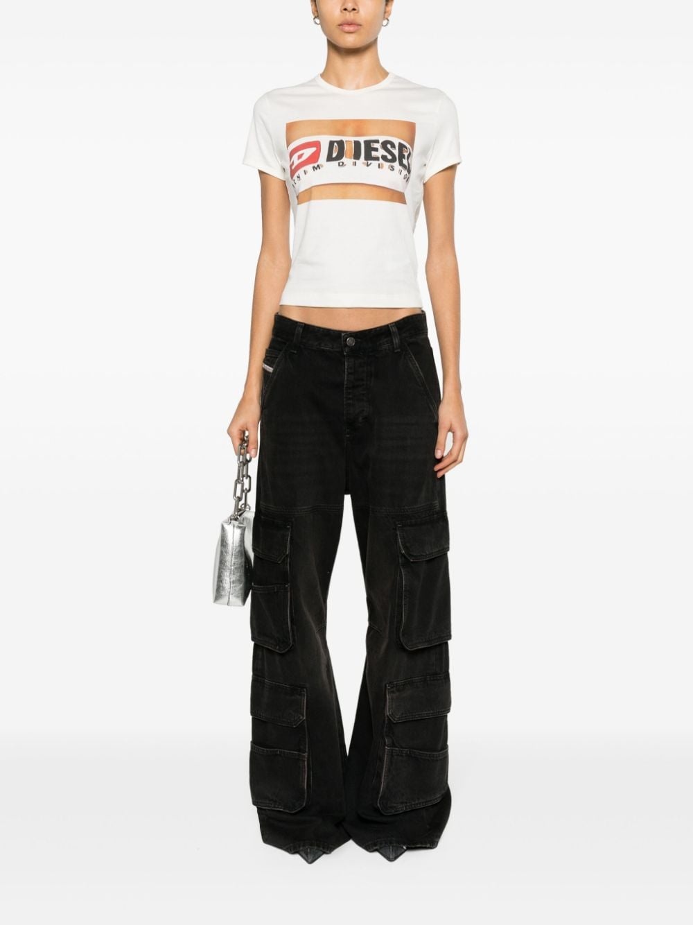 1996 D-Sire wide-leg cargo jeans - 2