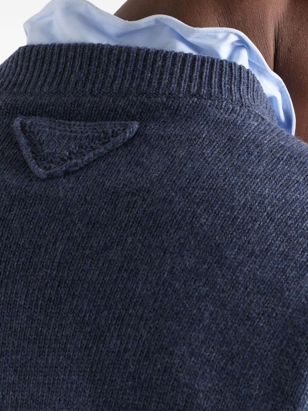logo-embroidered jumper - 6