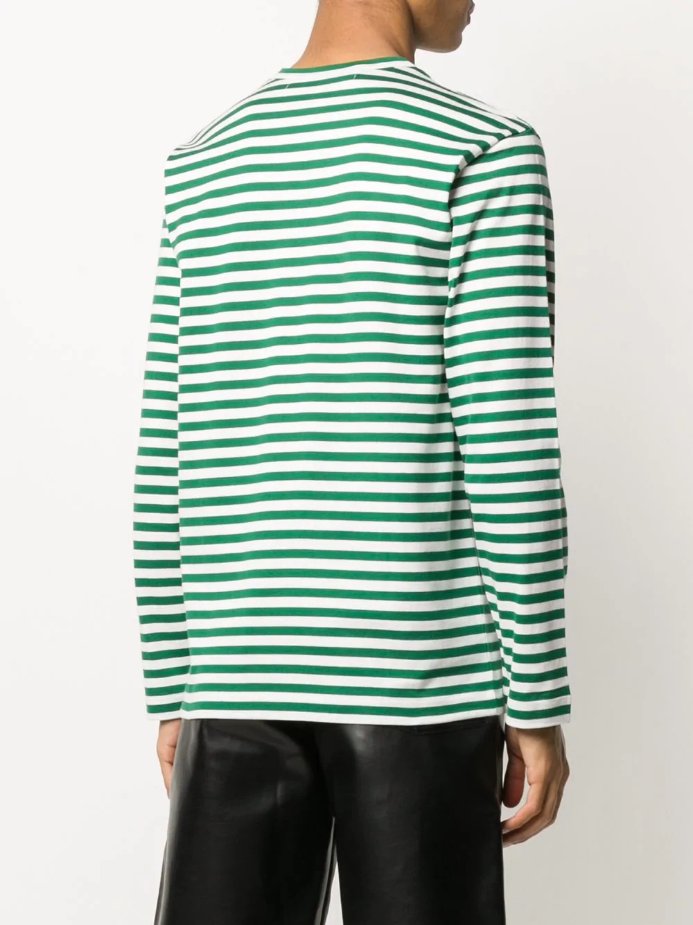 striped long-sleeve T-shirt - 4