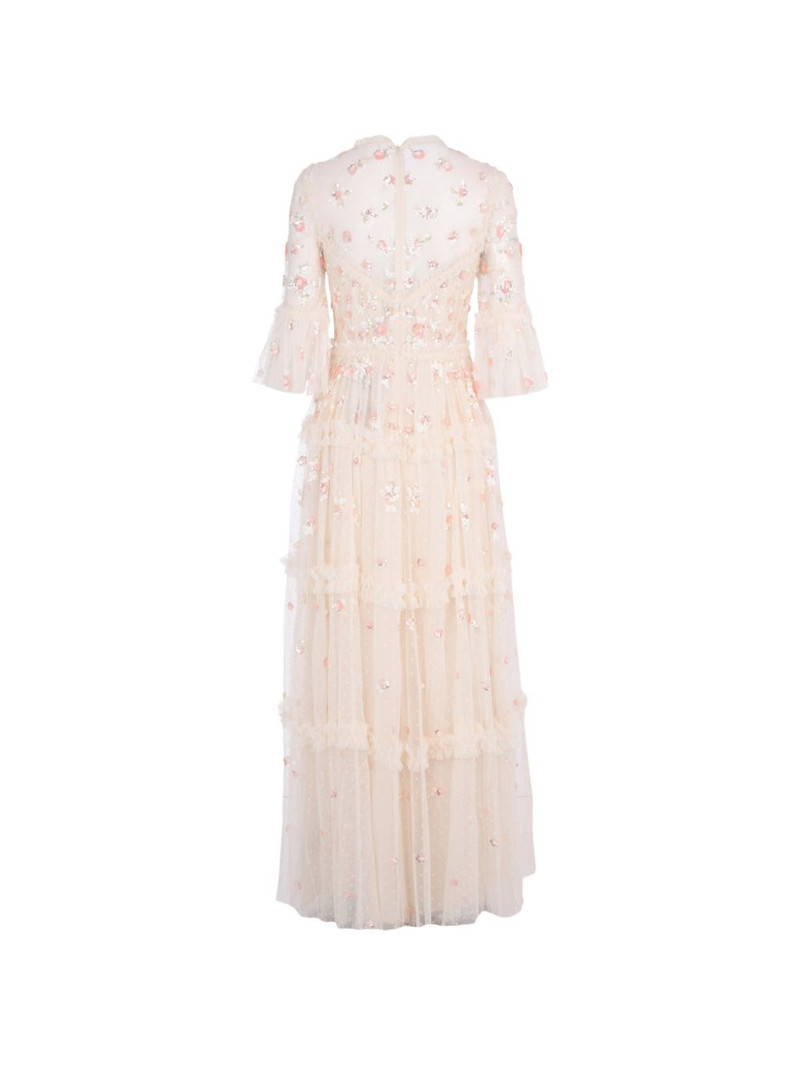 Needle & Thread Shimmer Ditsy sequin-embellished gown outlook