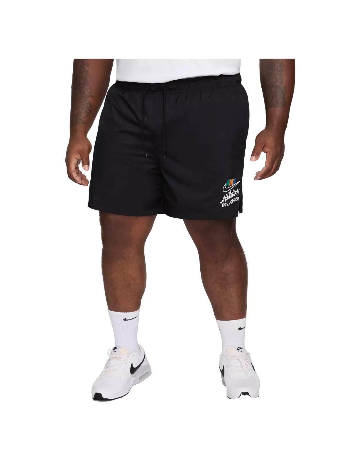 Men's Club Woven Flow Shorts - Black - 8