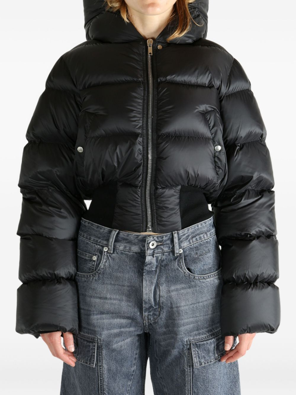hooded puffer jacket - 2