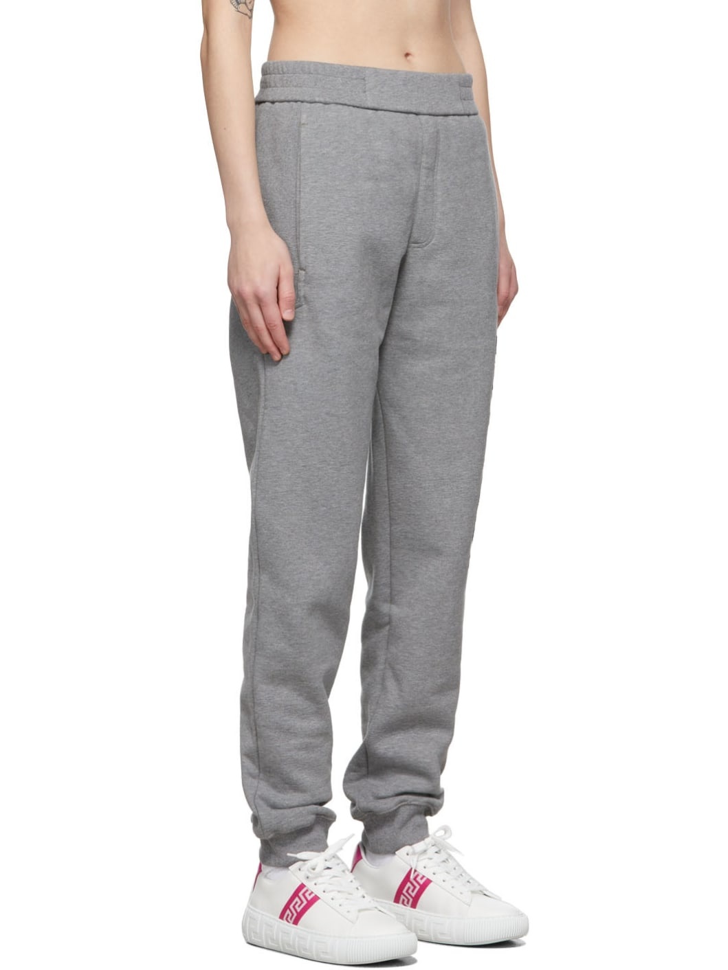 Grey Logo Lounge Pants - 2
