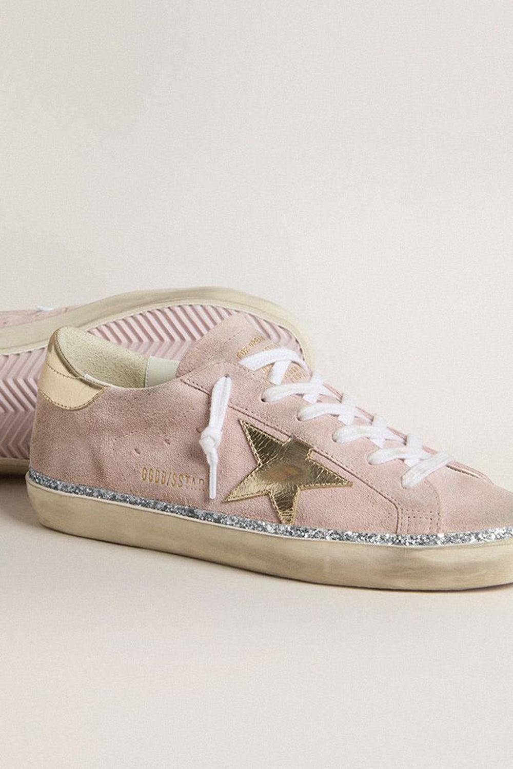 Super Star Glitter Sneaker - Pink Platinum - 2