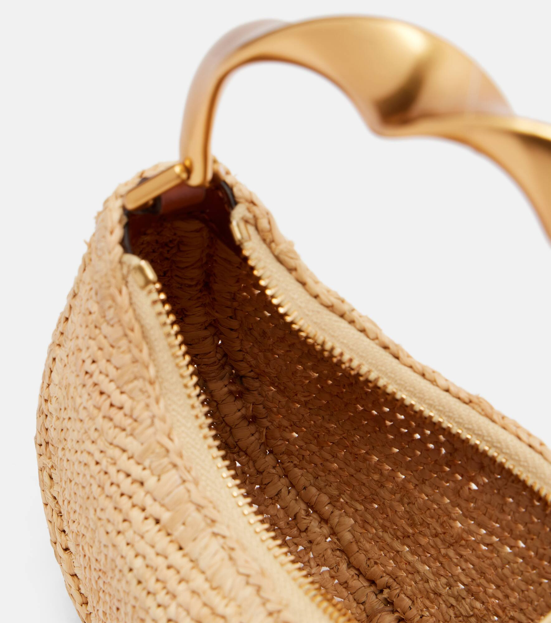 Nixi Mini raffia tote bag - 3