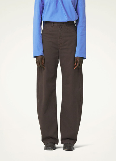 Lemaire HIGH WAISTED CURVED PANTS outlook