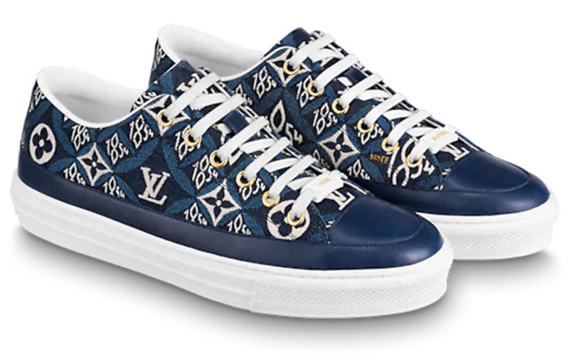 (WMNS) LOUIS VUITTON Stellar Sneakers 'Blue Monogram' 1A8GRN 3