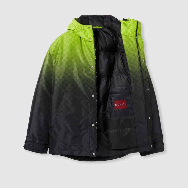 Printed nylon jacket 7