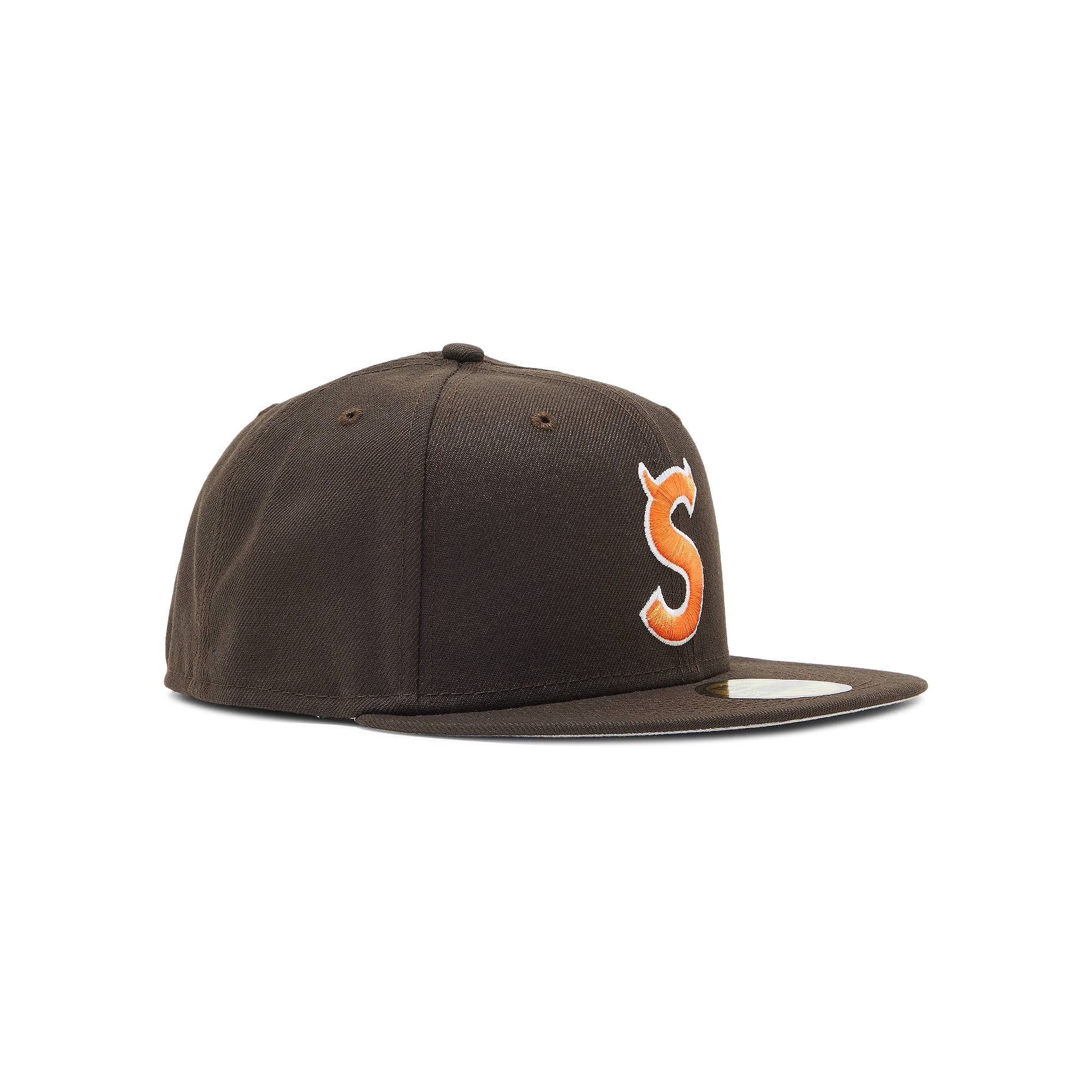 Supreme S Logo New Era 'Brown' - 2