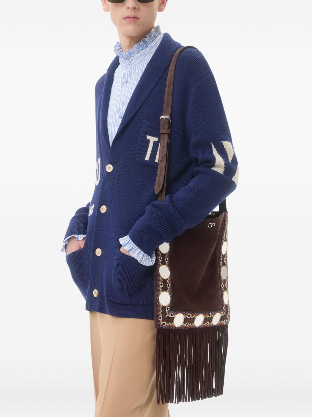 Nellcôte suede shoulder bag - 2