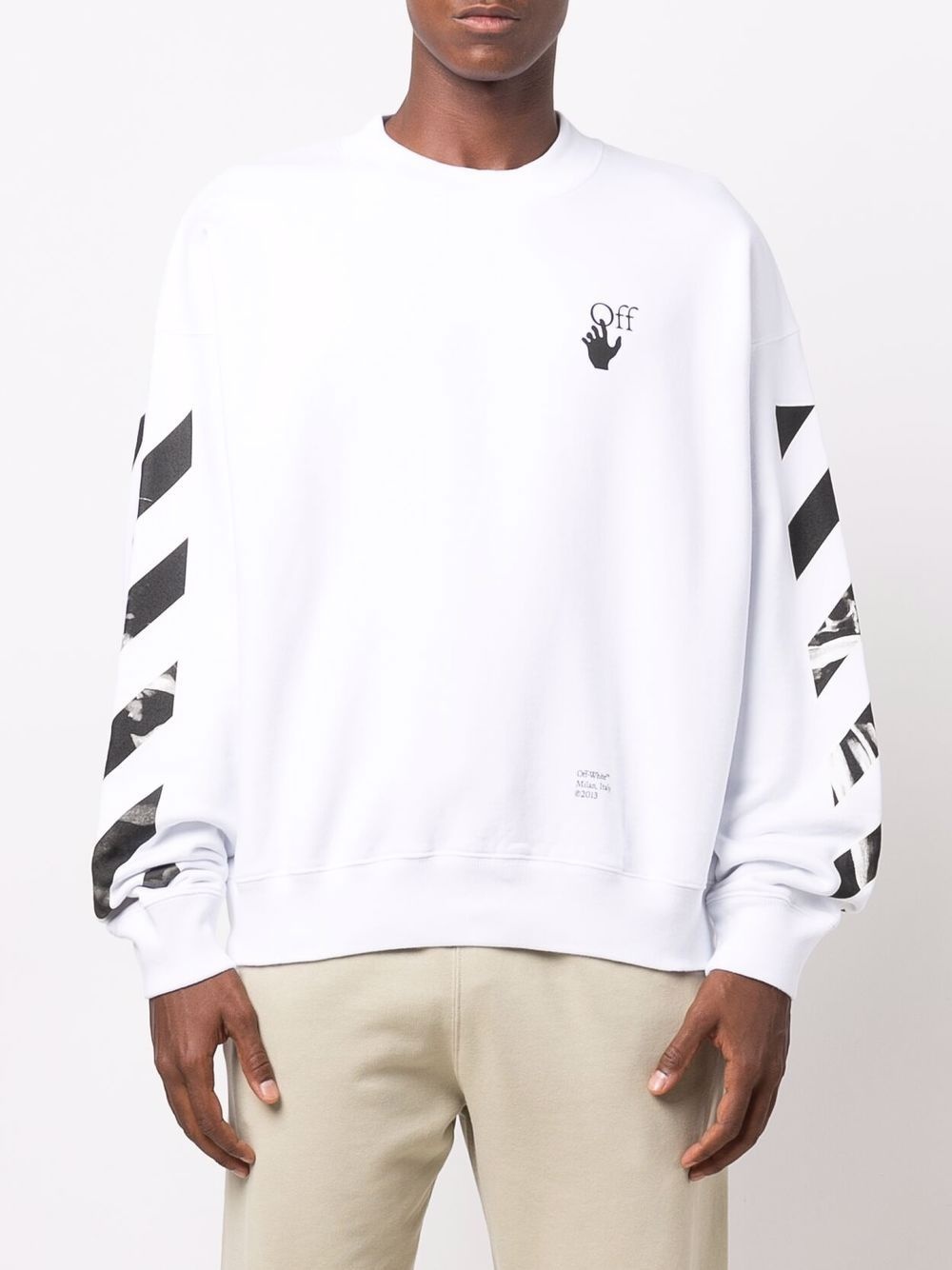 Caravaggio Arrows printed sweatshirt - 3