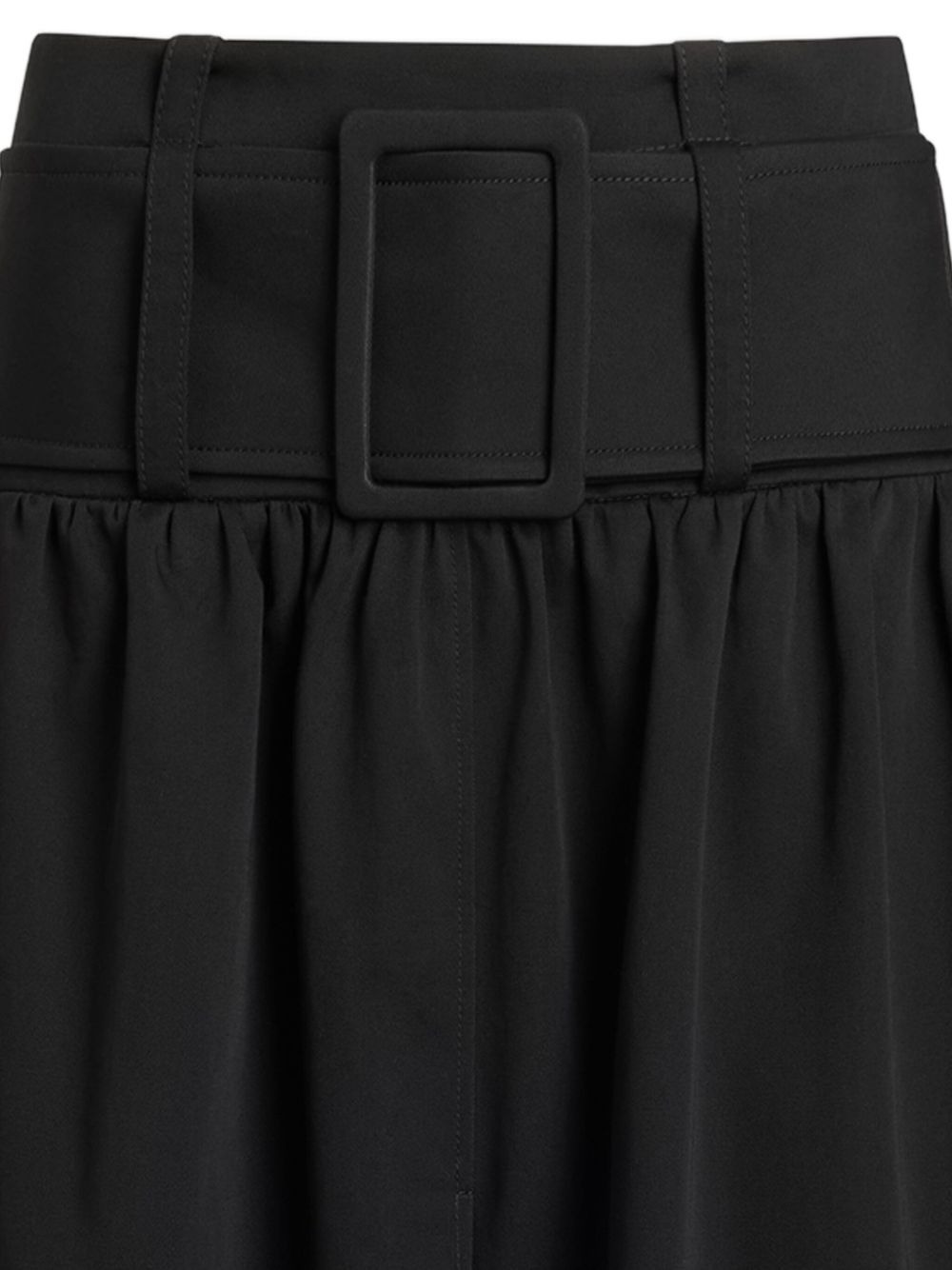 belted gathered skirt - 2