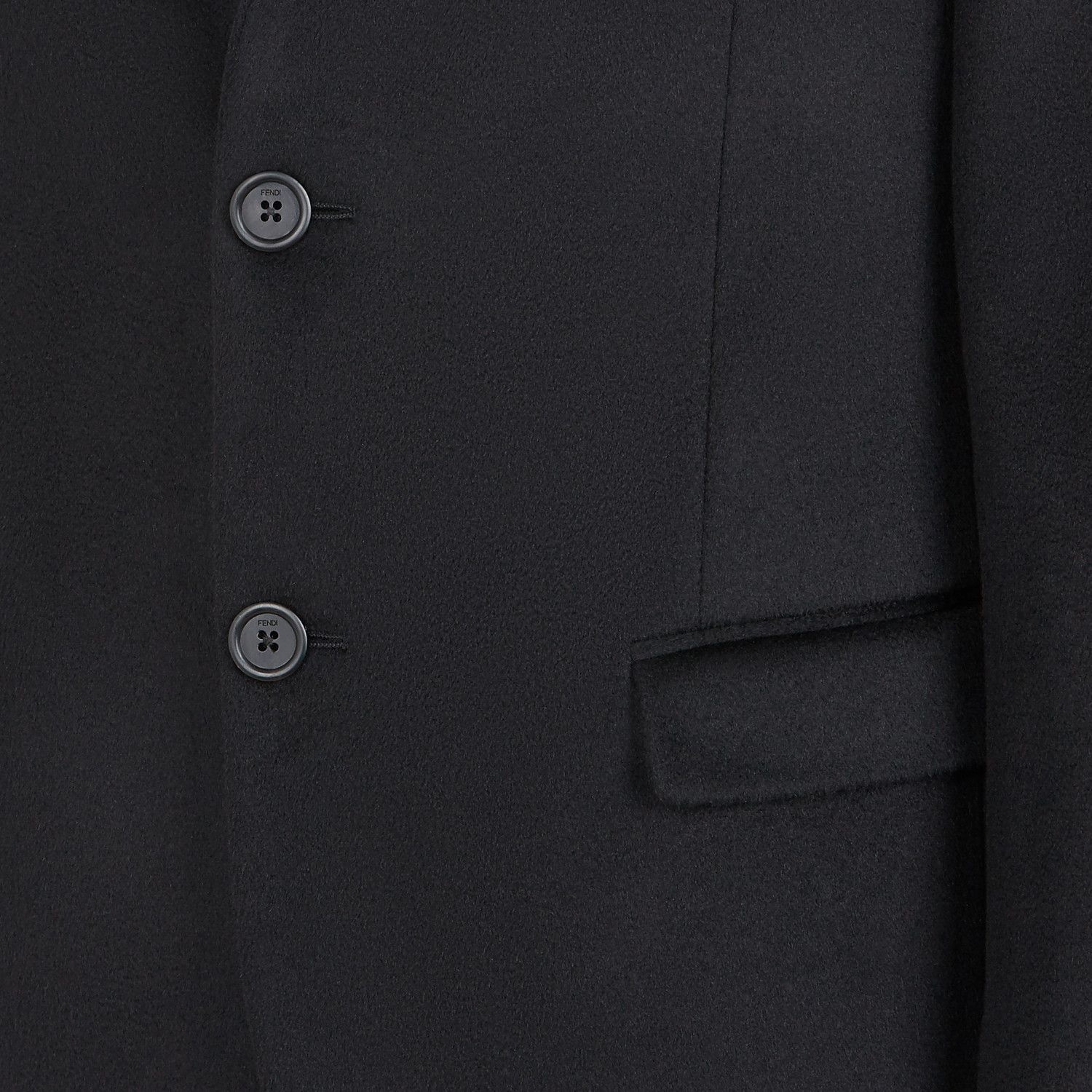 Black cashmere blazer - 4
