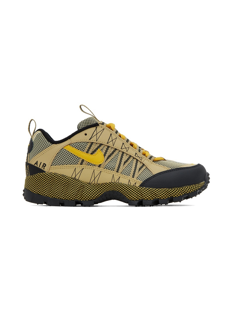 Beige & Yellow Air Humara Sneakers - 1