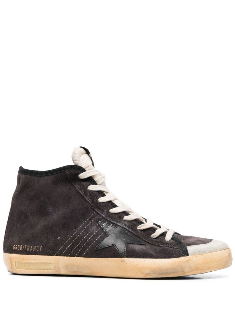 【送料&関税込】Golden  Francy High-top Sneaker Golden Goose FRANCY High Top Sneaker Women White Leather EU