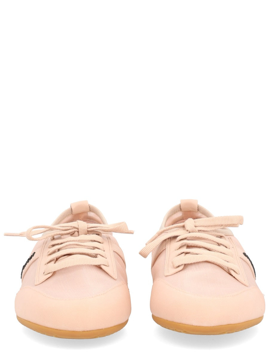 Slim Sneaker With Logo - 3