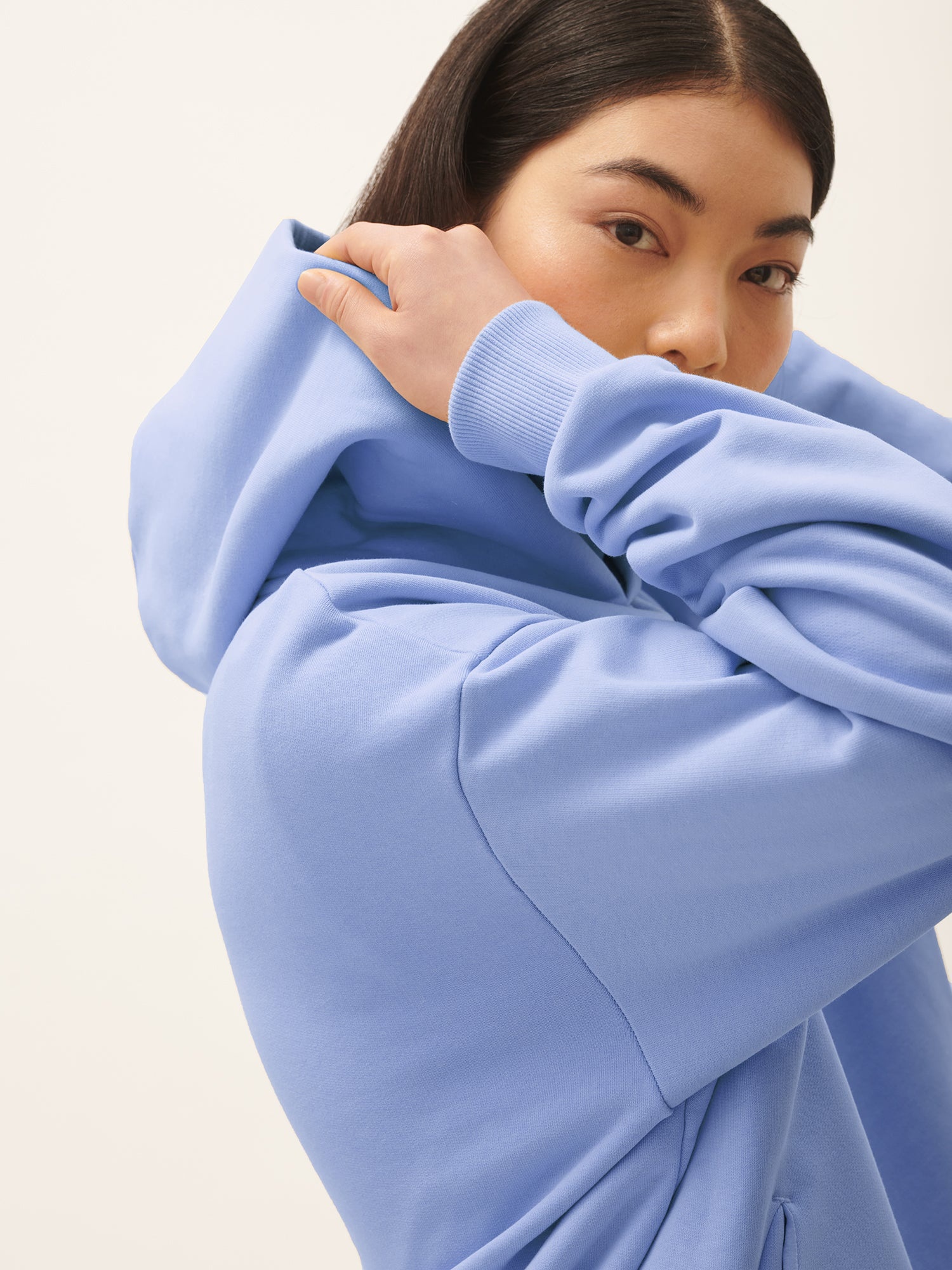 Womens 365 Midweight Hoodie - Sodalite Blue - 5