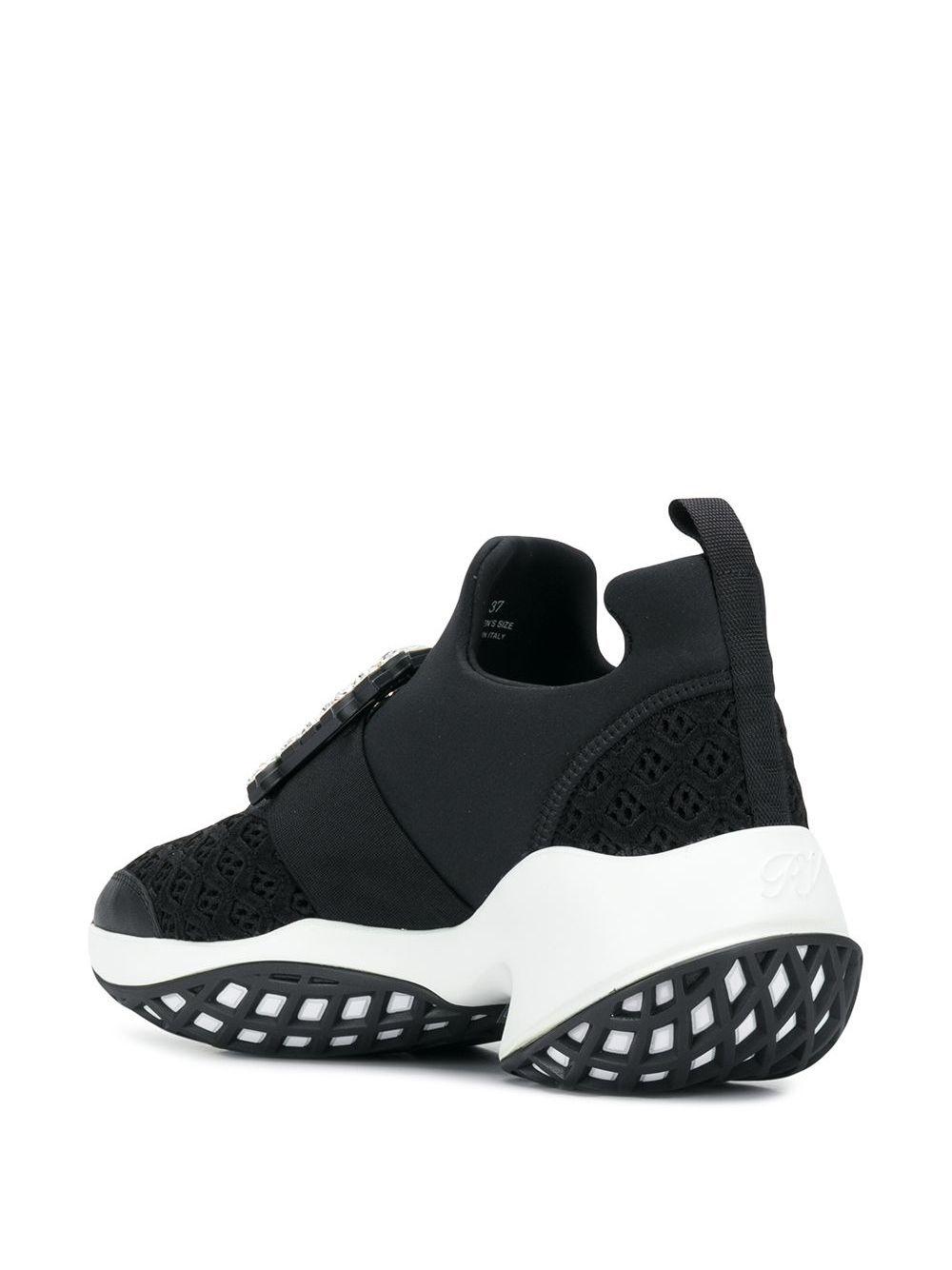 embellished slip-on sneakers - 3