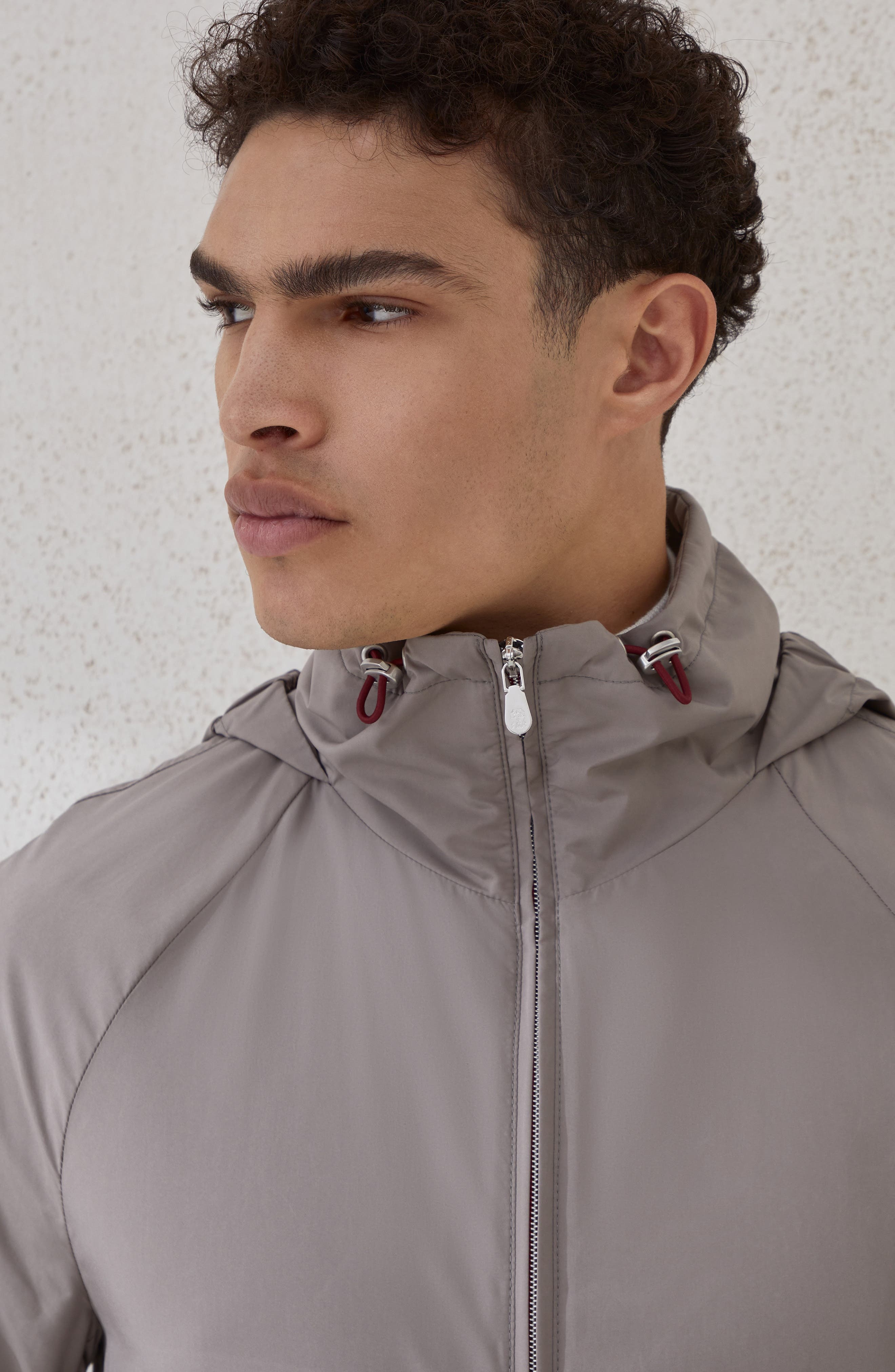 Brunello Cucinelli Outerwear with hood in Grey at Nordstrom - 4