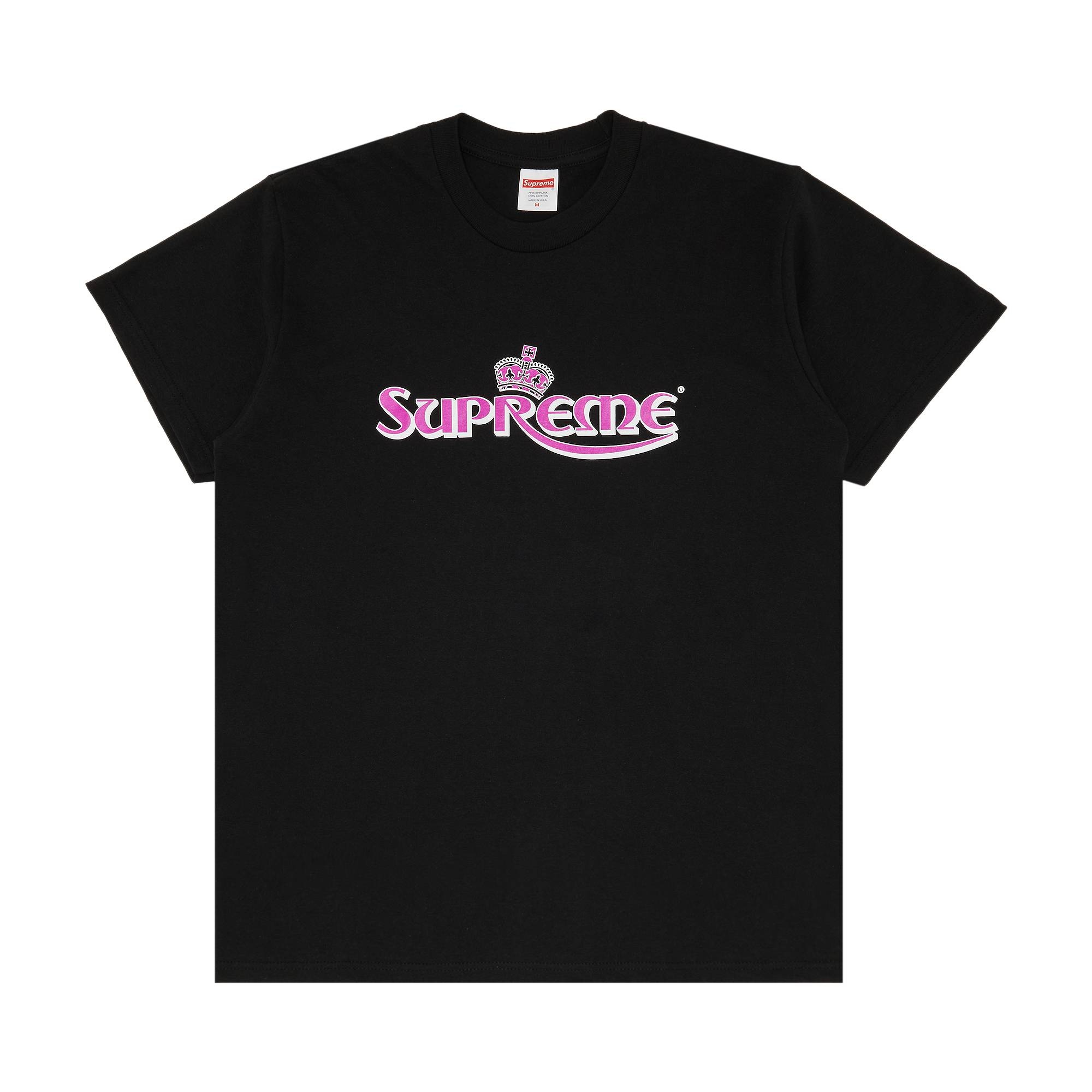 Supreme Crown Tee 'Black' - 1