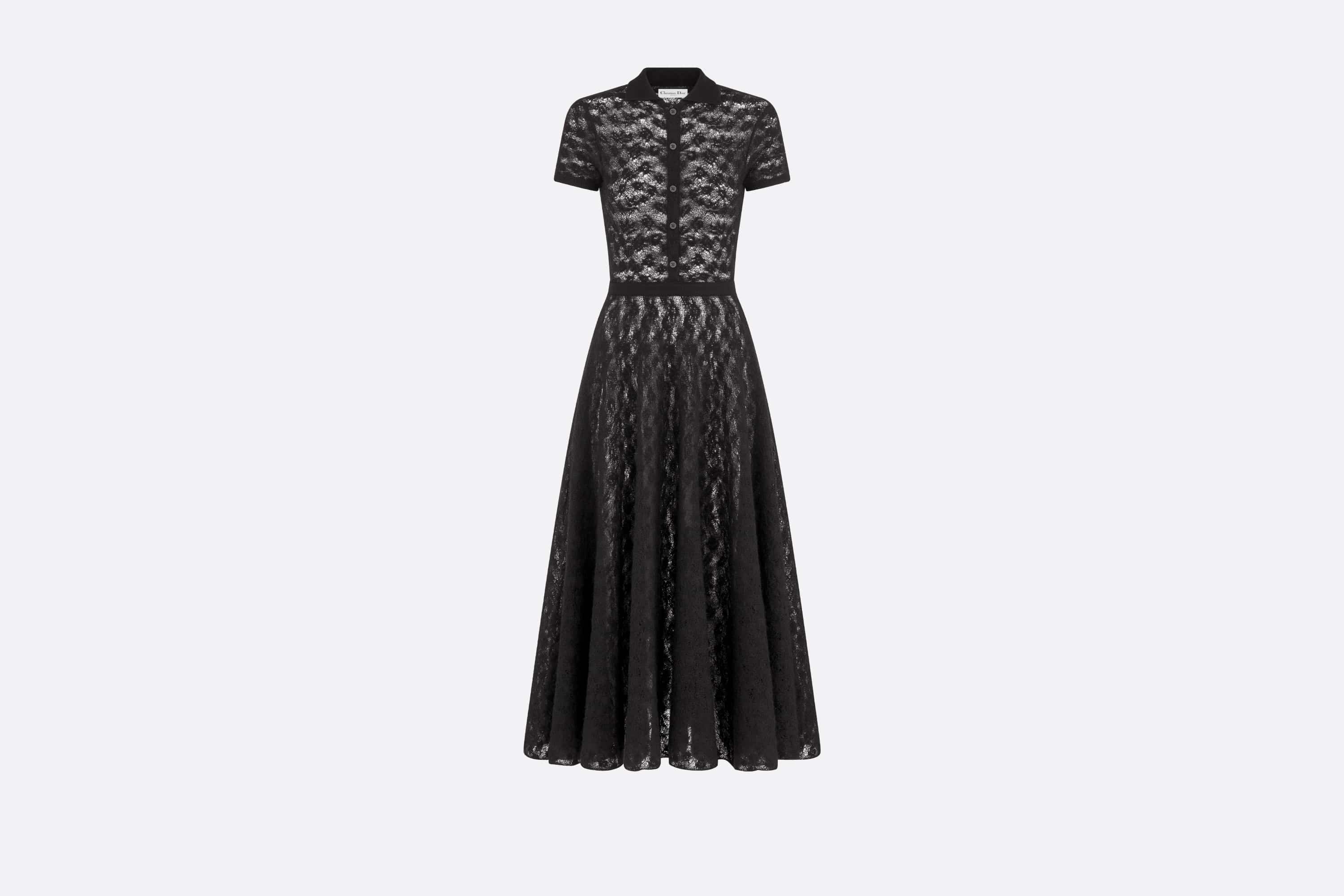 Mid-Length Flared Shirt Dress - 1