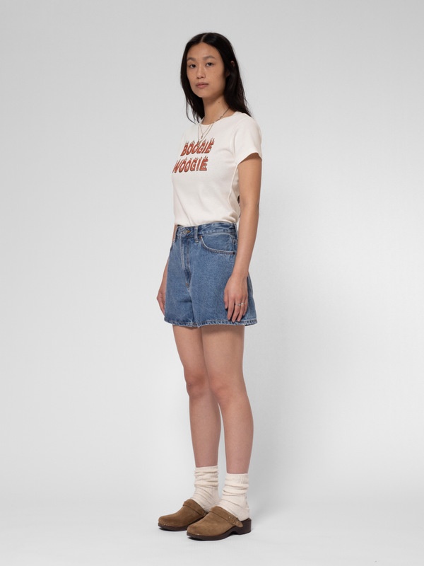 Maeve Denim Shorts Casual Wash Blue - 5