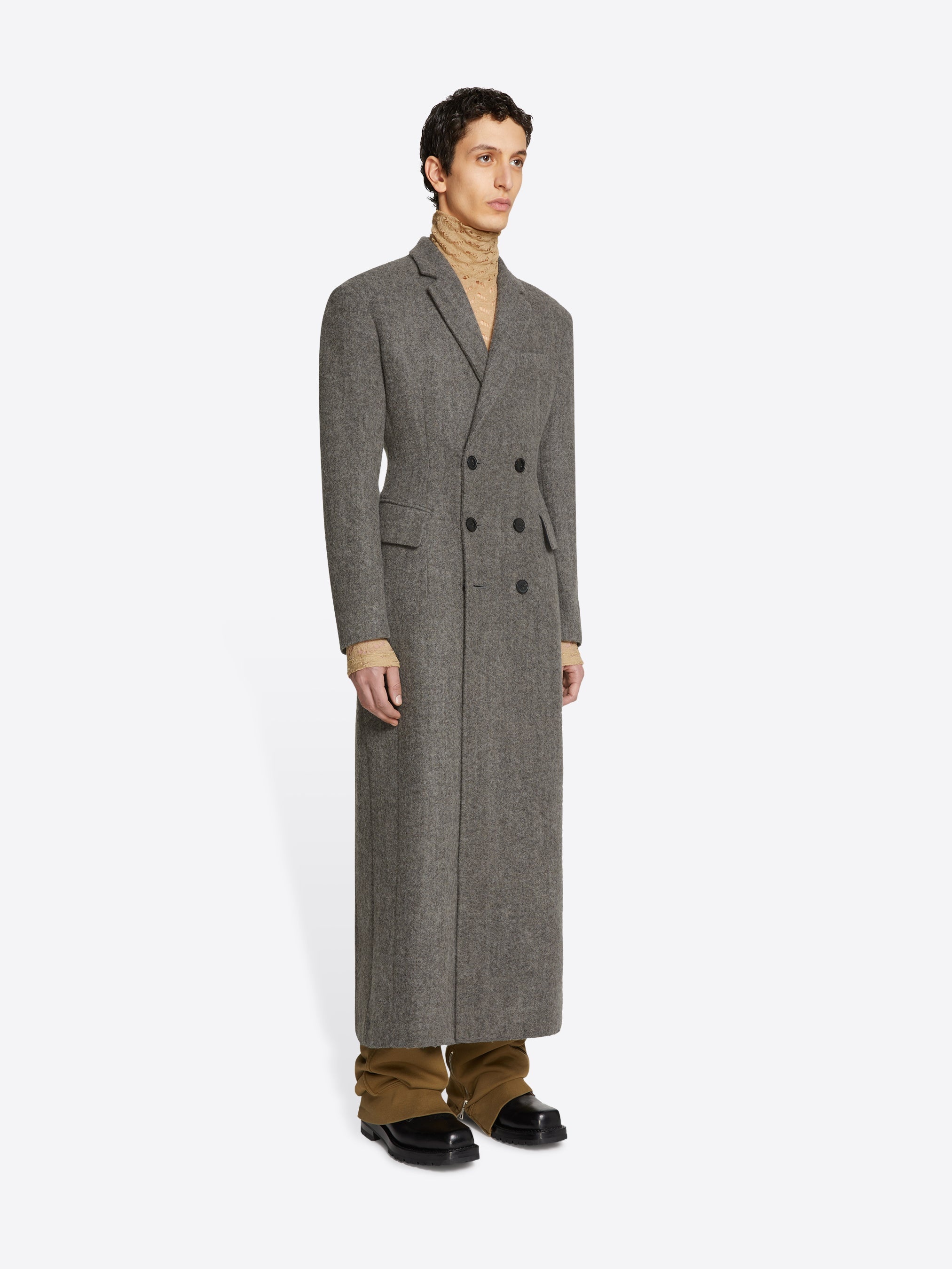 LONG WAISTED COAT - 3