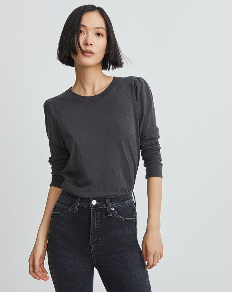 VERONICA BEARD MASON BASEBALL TEE outlook