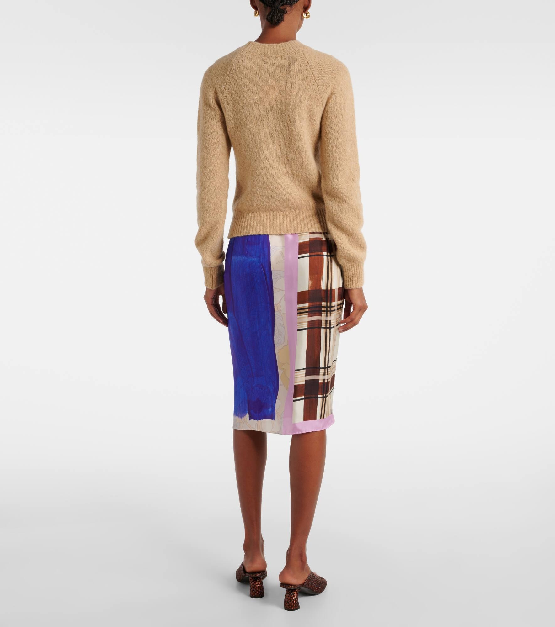 Alpaca and wool-blend sweater - 3