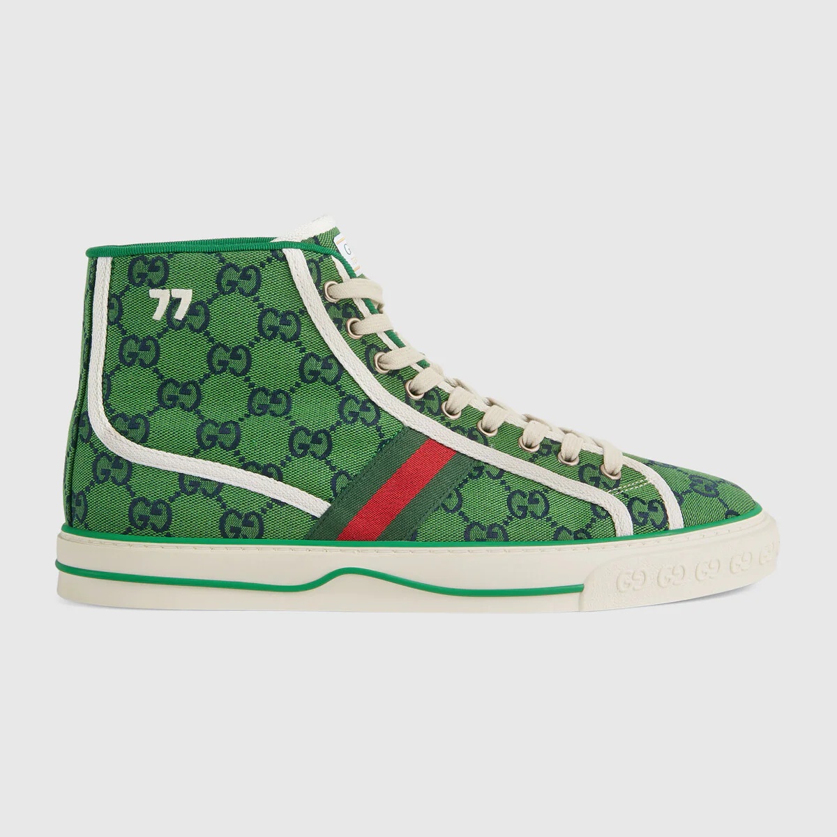 Men's Gucci Tennis 1977 GG Multicolor high-top - 1