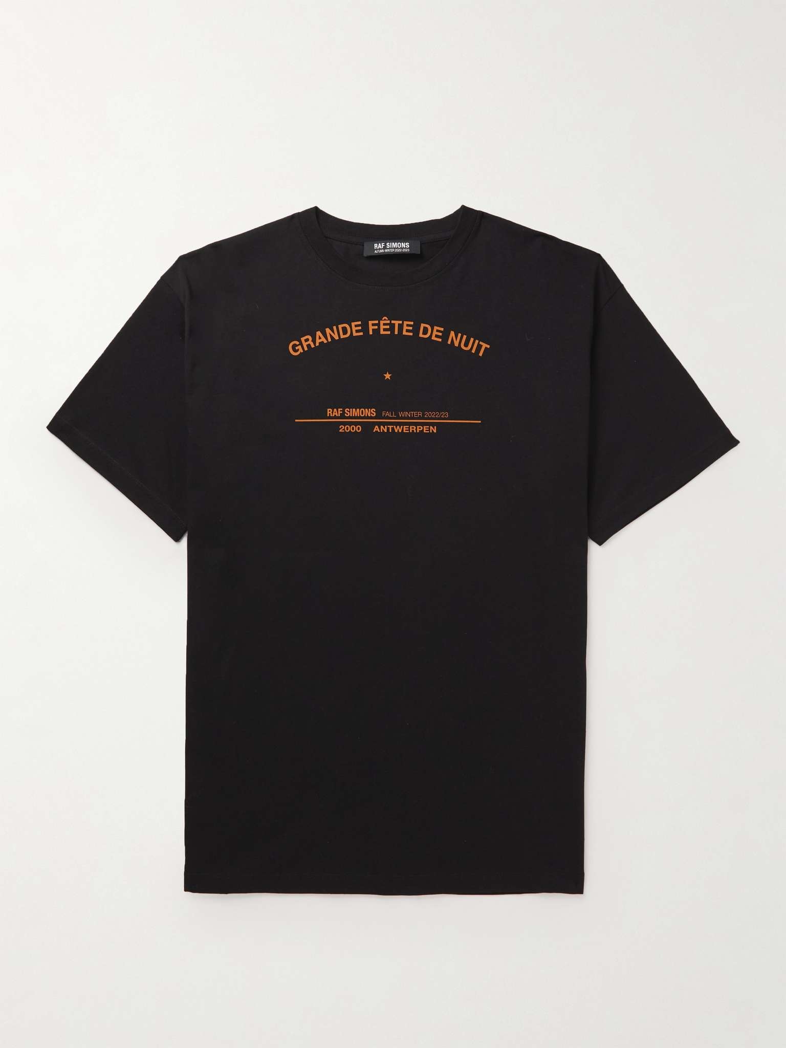 Printed Cotton-Jersey T-Shirt - 1