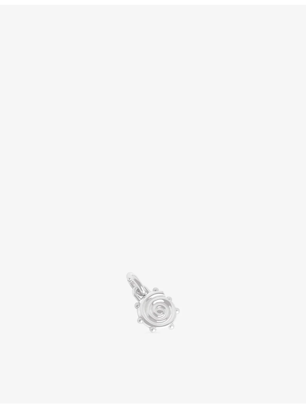 Solstice Rhodium-Plated Sterling-Silver and Pearl Clip Charm - 1