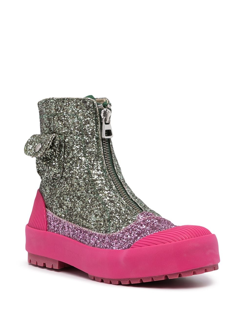 Duck glitter-detail boots - 2