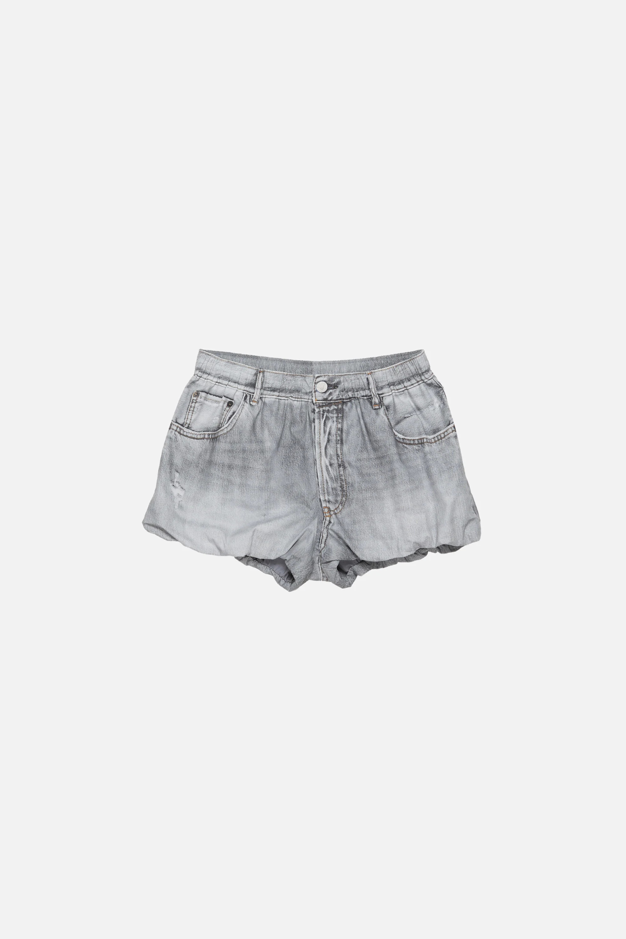 Printed shorts - Grey - 1