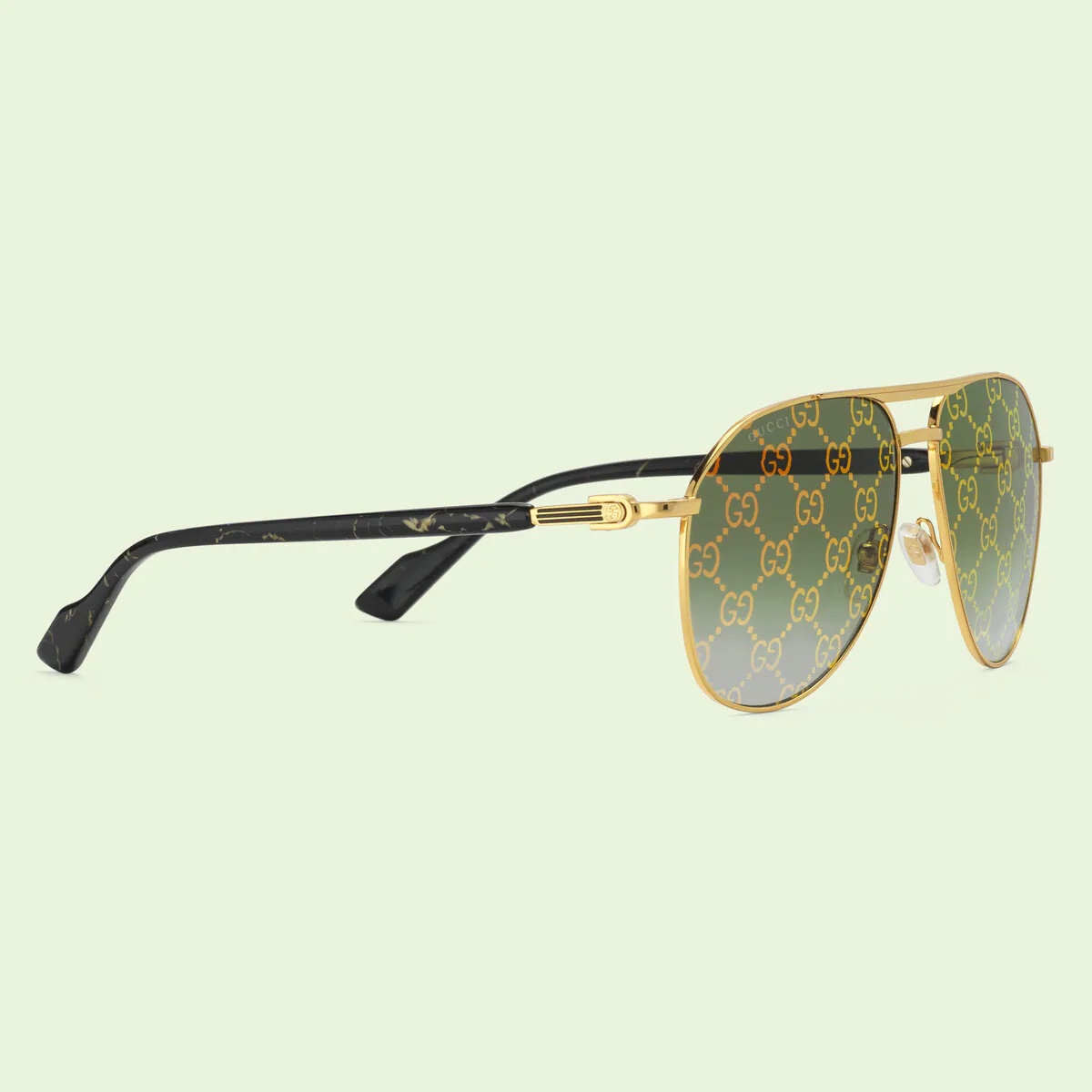 Aviator frame sunglasses - 2