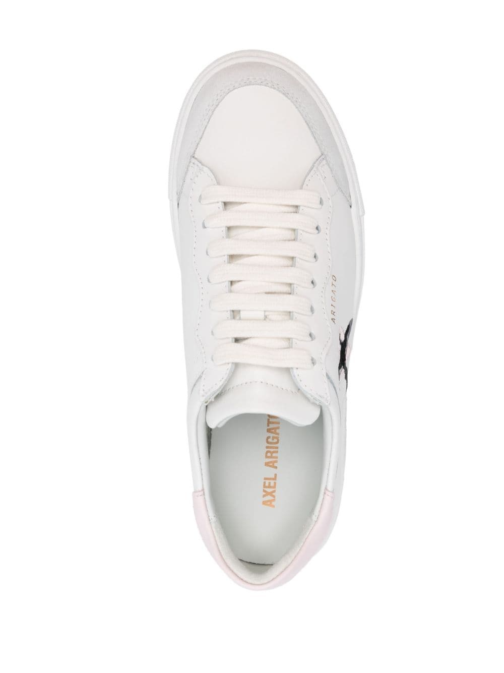 Clean 90 embroidered leather sneakers - 4